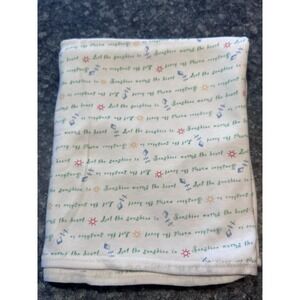 Vintage Carters Receiving Blanket -Sunshine